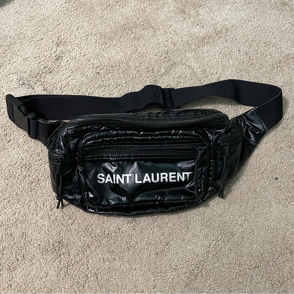 YSL nylon bum bag